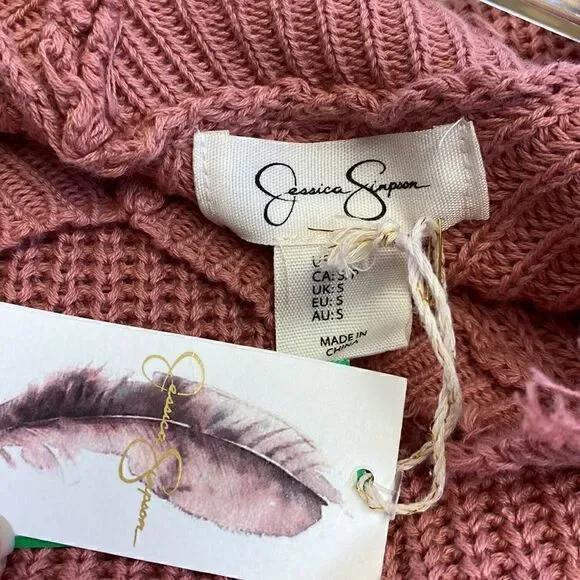 (1085) Jessica Simpson boho sweater new with tags H-8 - Picture 4 of 4